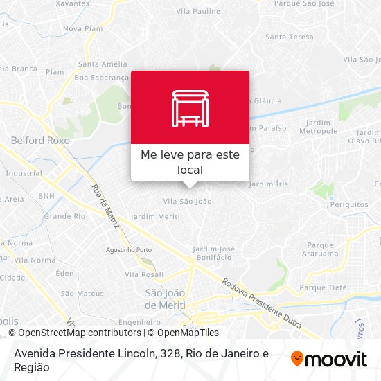 Avenida Presidente Lincoln, 328 mapa