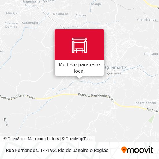 Rua Fernandes, 14-192 mapa