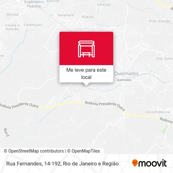 Rua Fernandes, 14-192 mapa