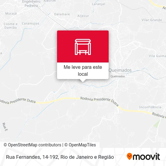 Rua Fernandes, 14-192 mapa