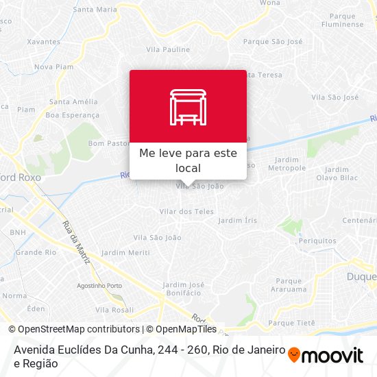 Avenida Euclídes Da Cunha, 244 - 260 mapa