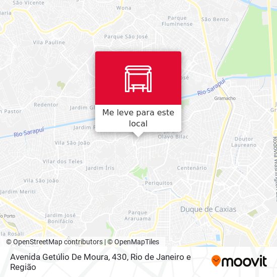 Avenida Getúlio De Moura, 430 mapa