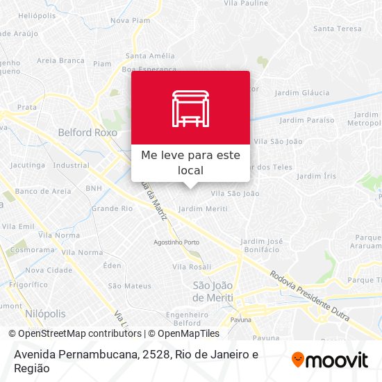 Avenida Pernambucana, 2528 mapa