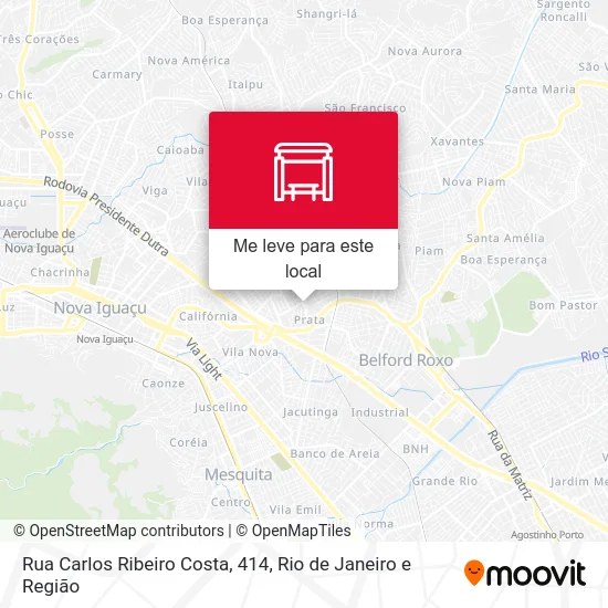 Rua Carlos Ribeiro Costa, 414 mapa
