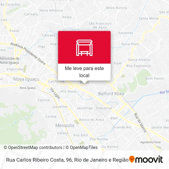 Rua Carlos Ribeiro Costa, 96 mapa