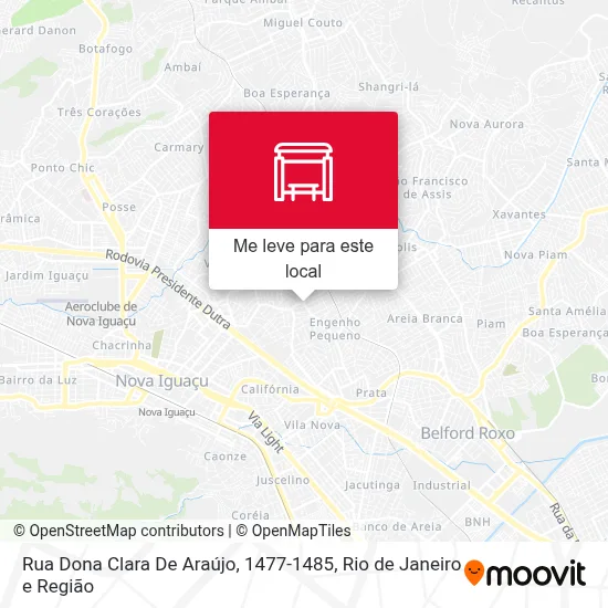 Rua Dona Clara De Araújo, 1477-1485 mapa