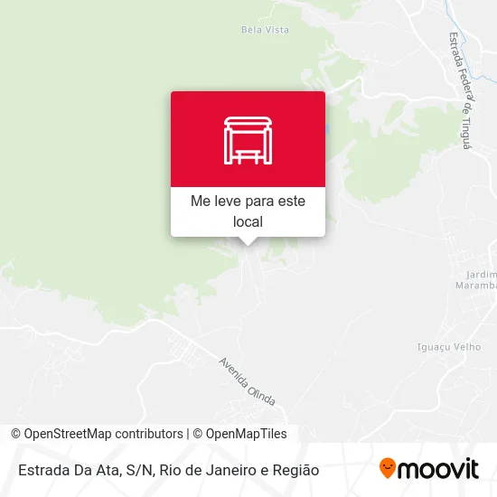 Estrada Da Ata, S/N mapa