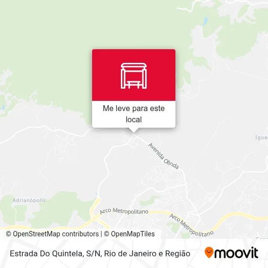 Estrada Do Quintela, S/N mapa