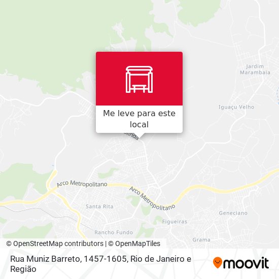 Rua Muniz Barreto, 1457-1605 mapa