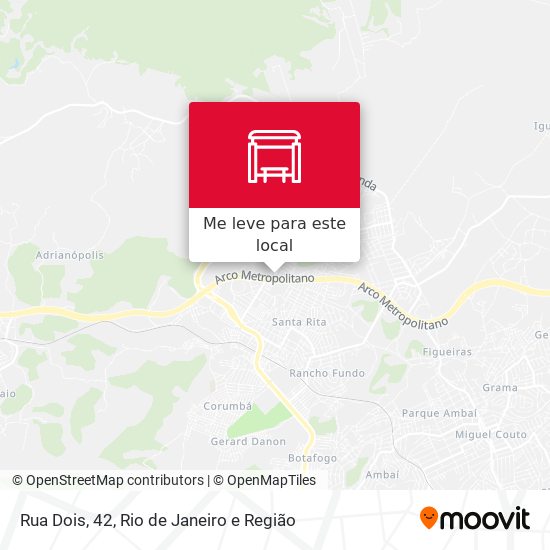 Rua Dois, 42 mapa