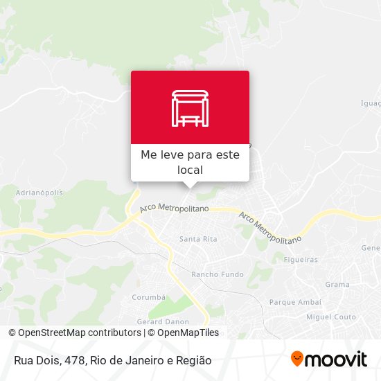 Rua Dois, 478 mapa