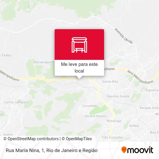 Rua Maria Nina, 1 mapa