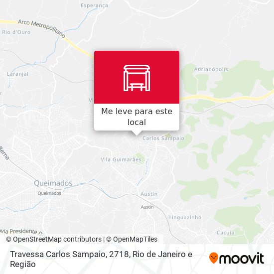 Travessa Carlos Sampaio, 2718 mapa