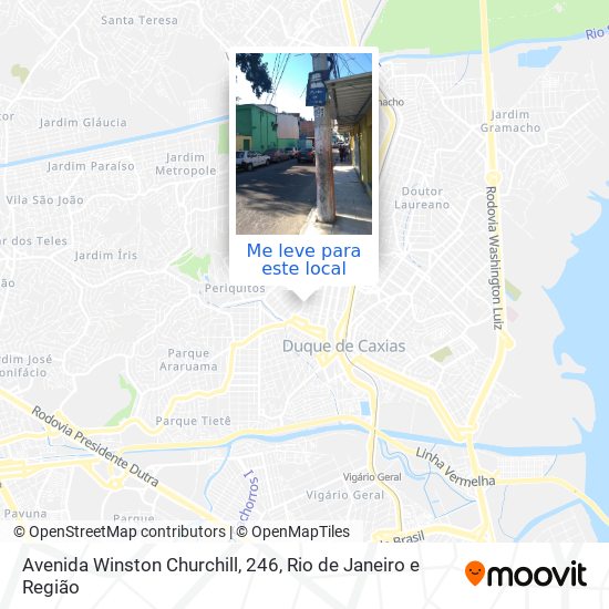 Avenida Winston Churchill, 246 mapa