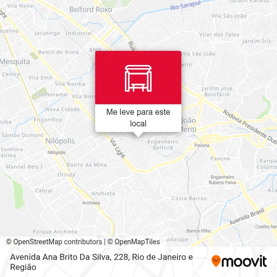 Avenida Ana Brito Da Silva, 228 mapa