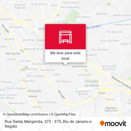 Rua Santa Margarida, 373 - 375 mapa