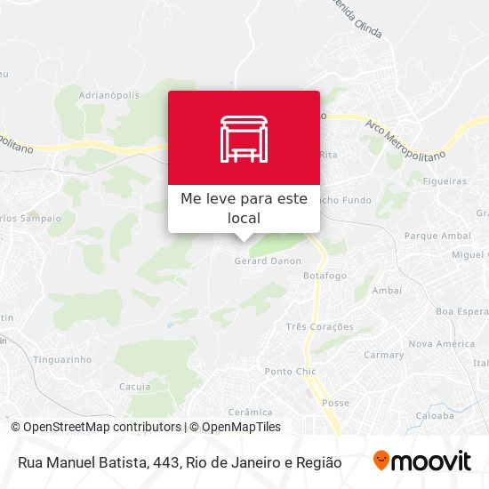 Rua Manuel Batista, 443 mapa