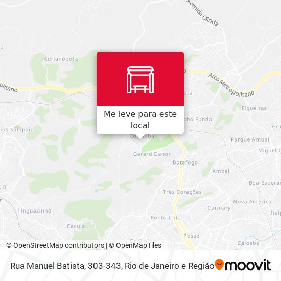 Rua Manuel Batista, 303-343 mapa