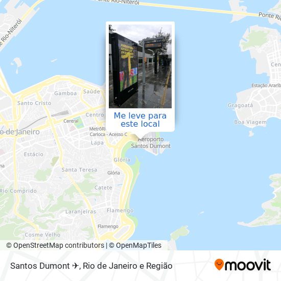 Santos Dumont ✈ mapa