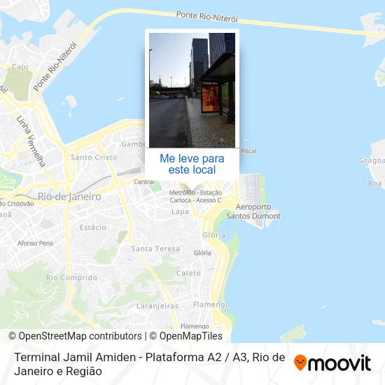Terminal Jamil Amiden - Plataforma A2 / A3 mapa