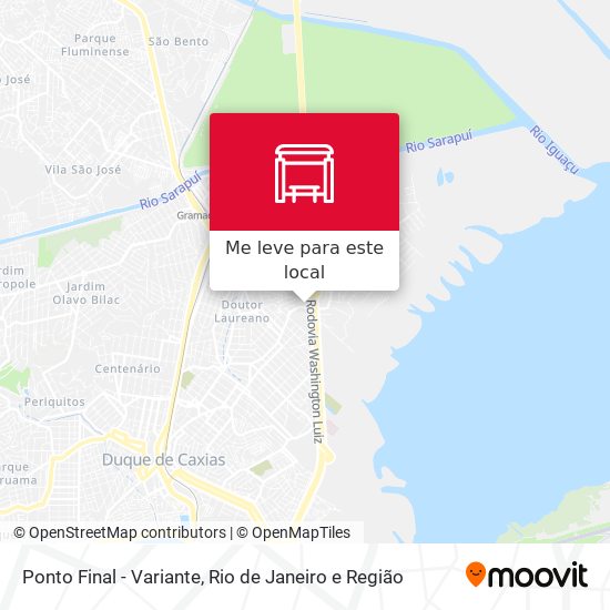 Ponto Final - Variante mapa