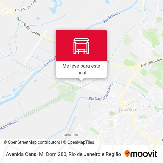 Avenida Canal M. Dom 280 mapa
