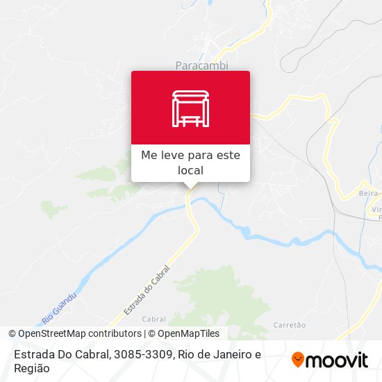 Estrada Do Cabral, 3085-3309 mapa