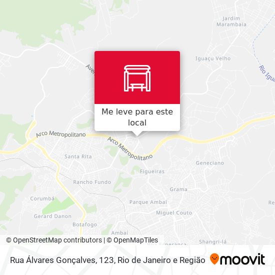 Rua Álvares Gonçalves, 123 mapa