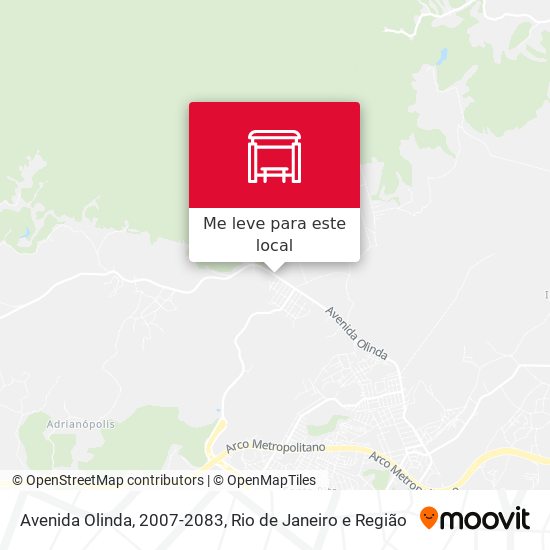 Avenida Olinda, 2007-2083 mapa