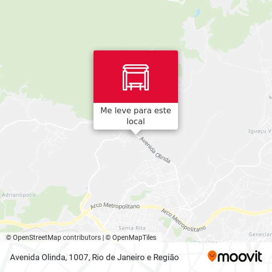 Avenida Olinda, 1007 mapa