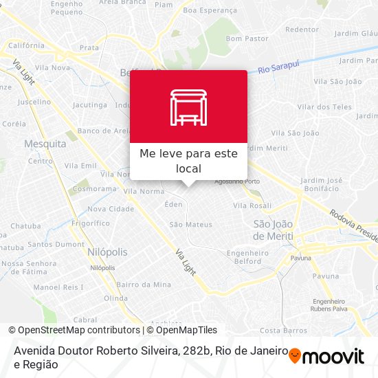 Avenida Doutor Roberto Silveira, 282b mapa