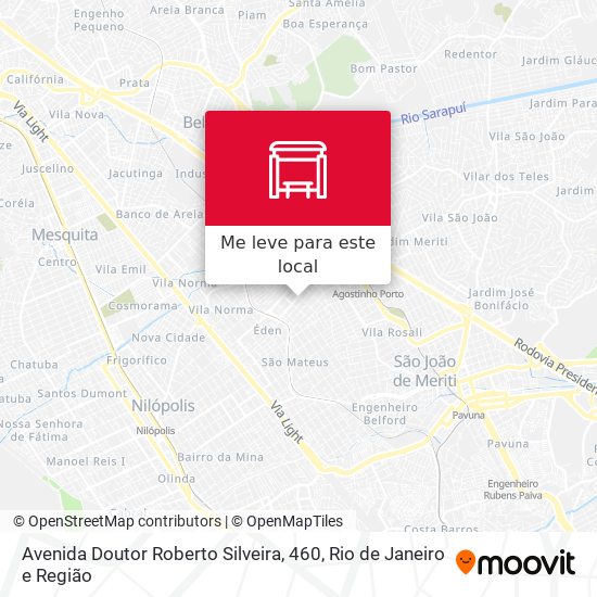 Avenida Doutor Roberto Silveira, 460 mapa
