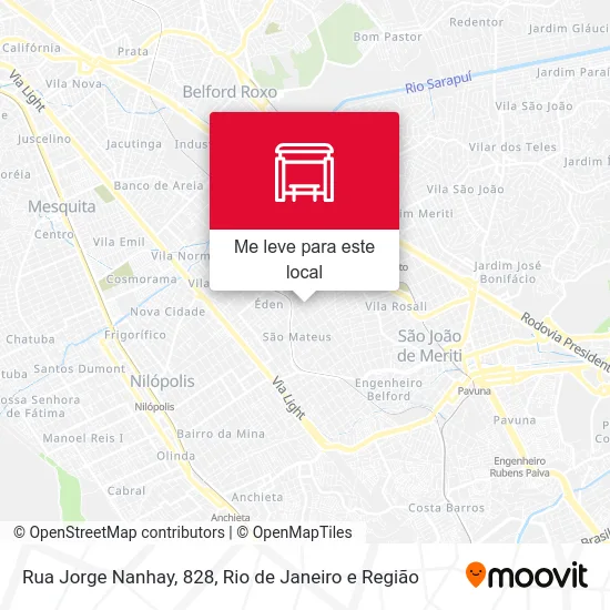 Rua Jorge Nanhay, 828 mapa