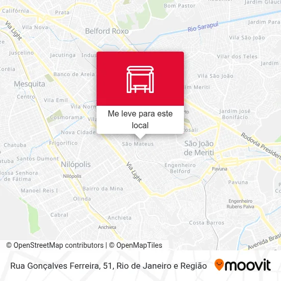 Rua Gonçalves Ferreira, 51 mapa