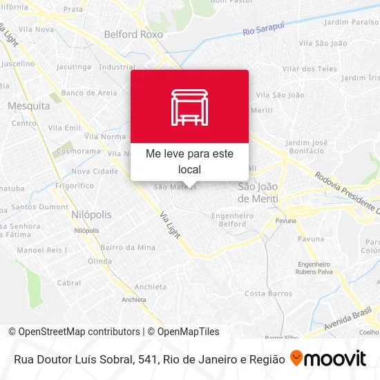 Rua Doutor Luís Sobral, 541 mapa