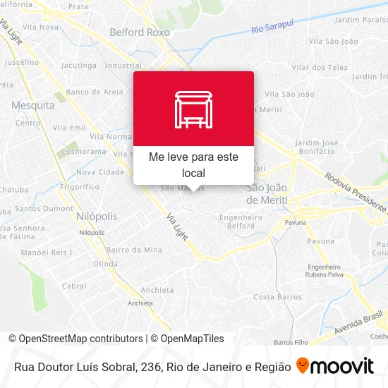 Rua Doutor Luís Sobral, 236 mapa