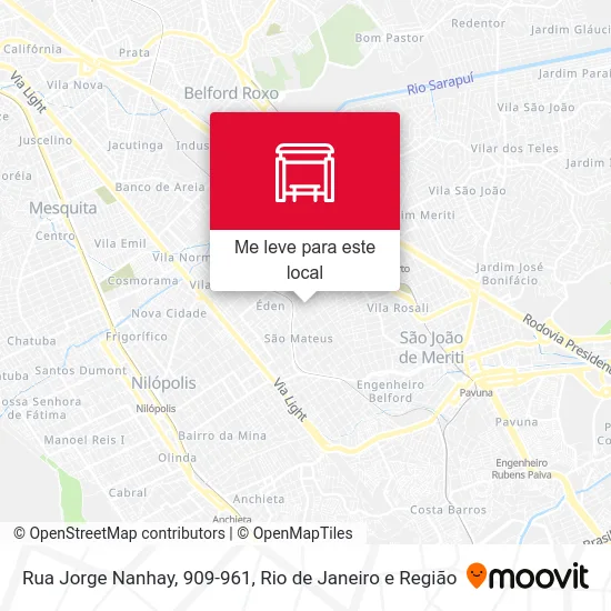 Rua Jorge Nanhay, 909-961 mapa