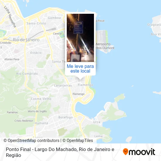 Ponto Final - Largo Do Machado mapa