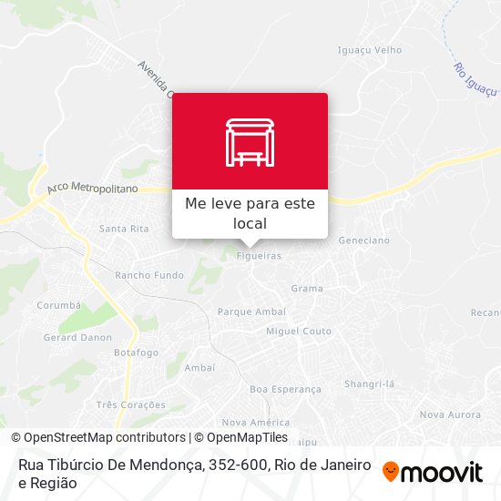 Rua Tibúrcio De Mendonça, 352-600 mapa