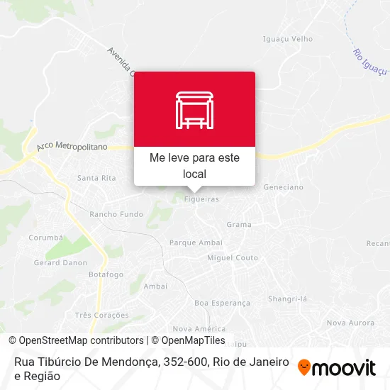 Rua Tibúrcio De Mendonça, 352-600 mapa