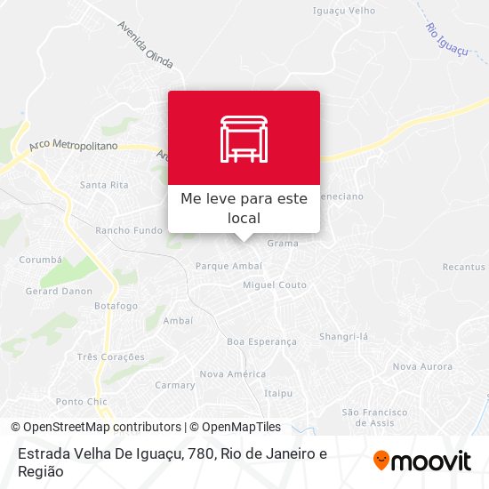 Estrada Velha De Iguaçu, 780 mapa