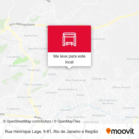 Rua Henrique Lage, 9-81 mapa