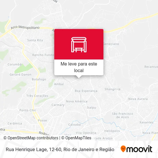 Rua Henrique Lage, 12-60 mapa