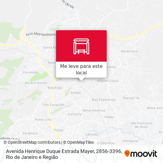 Avenida Henrique Duque Estrada Mayer, 2856-3396 mapa