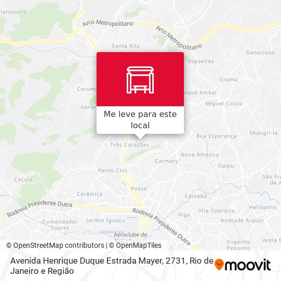 Avenida Henrique Duque Estrada Mayer, 2731 mapa