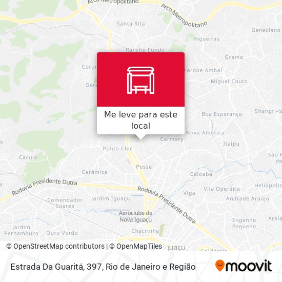 Estrada Da Guaritá, 397 mapa