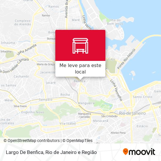 Largo De Benfica mapa