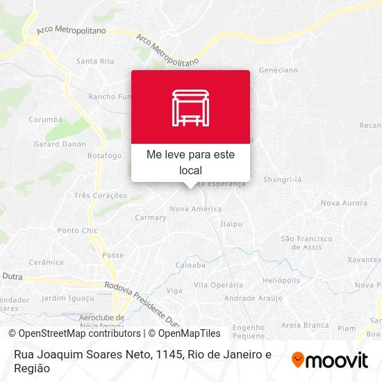 Rua Joaquim Soares Neto, 1145 mapa