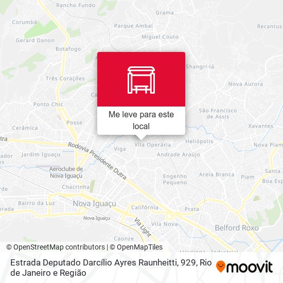 Estrada Deputado Darcílio Ayres Raunheitti, 929 mapa