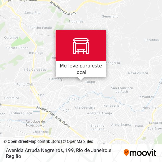 Avenida Arruda Negreiros, 199 mapa